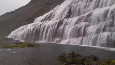 Dynjandi waterfall Iceland