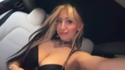 Before you leave&hellip; do you wanna fuck in the backseat real quick? 