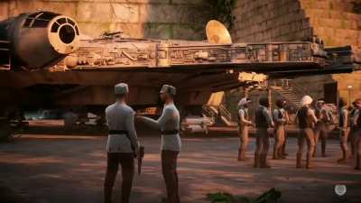 Bossk casually sneaking into a Rebel base.