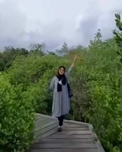 When you don't look where you're going.
