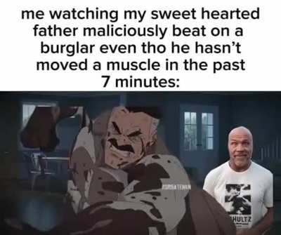 The rage of nearly losing your family.