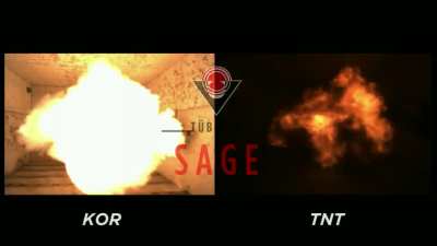 Thermobaric (KOR) vs TNT