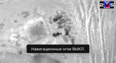 Several instances of VOG-25 targeting AFU infantry and equipment with drone drops, posted 21.02.2024