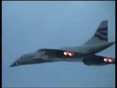 kept the Concorde in frame all the time