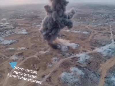 A new video documents the Israeli occupation's use of advanced missiles to demolish the remaining homes in eastern Gaza - missiles resembling "miniature nuclear bombs" that erase what's left of the city's features.