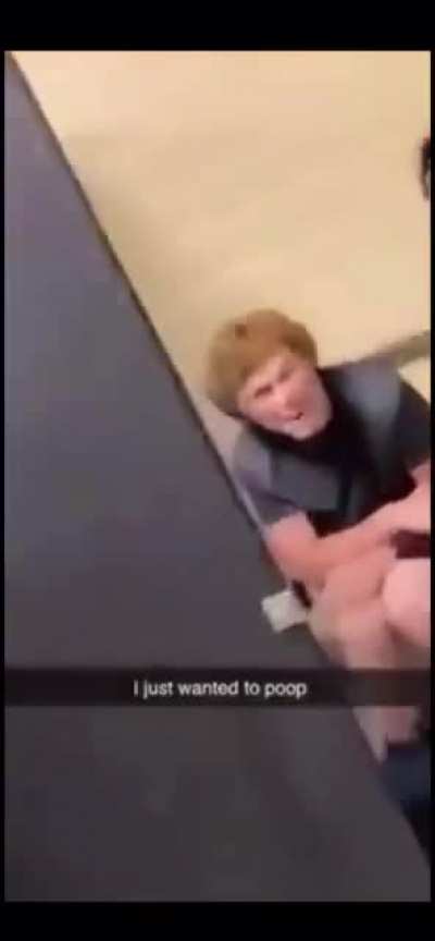 Just wanted to poop