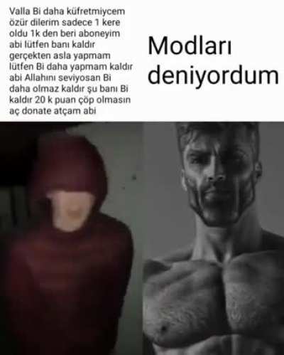 abi ''b&uuml;y&uuml;k babanın annesinin 3. kuzenin eniştesinin karısının en sevdiği şarkıcısını &ccedil;eken kameramanı... s*k*m'' demedim sadece modları denedim