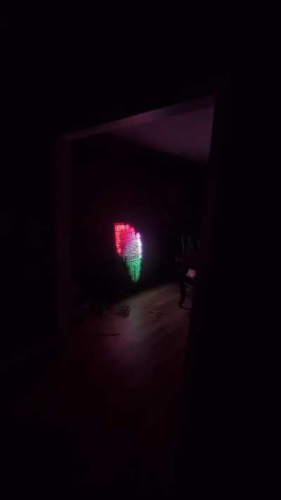 2k pixel board