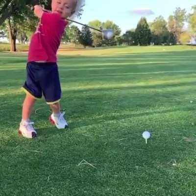 Maybe repost, but certainly one of the most child-falling-over gifs ever.