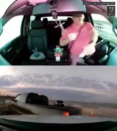 Me when I'm vibing to Behind The Wheel:
