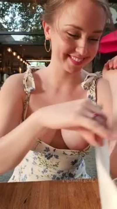 Sly Nipple Flashing
