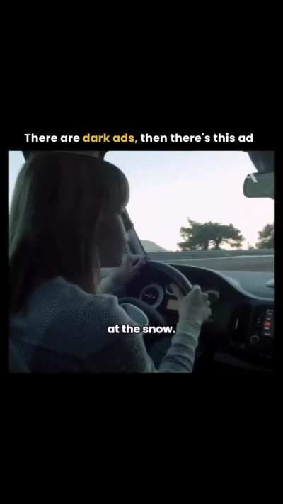 This Ad is real dark 😲
