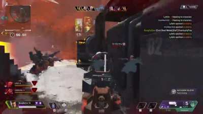 Never underestimate the melee. (Or Lifeline revive with a gold backpack :D)