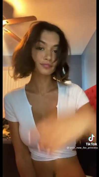 Brunette or blonde? Either way those tits are perfection