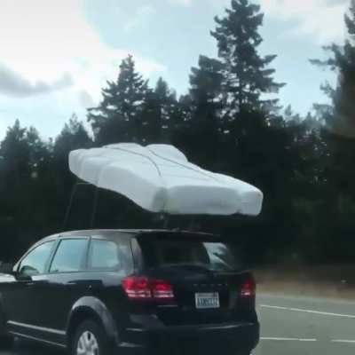&ldquo;My people need me&rdquo; the mattress globbered.