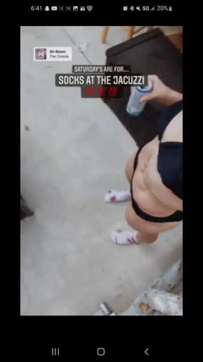 Patty in bikini & socks