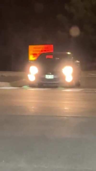Guy on wrong side