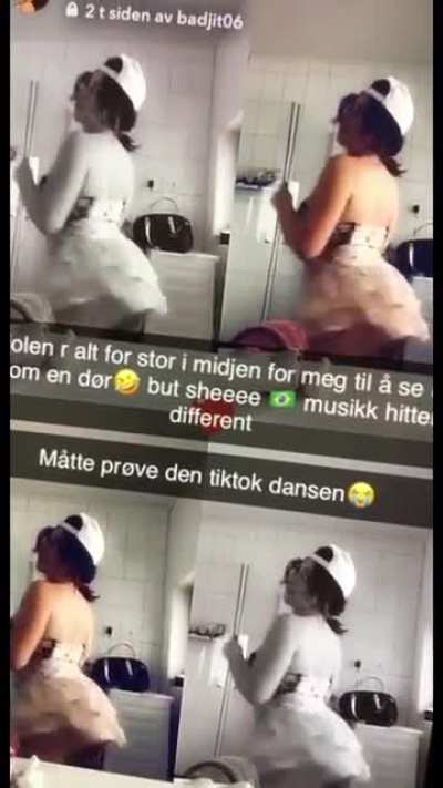 Hun her m&aring; v&aelig;re p&aring; crack 🤣💀