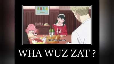 Wha wuz zat?