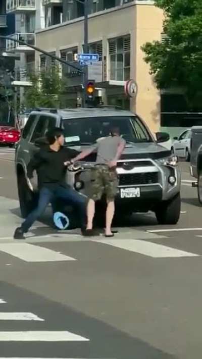 HMFT after I just gotta be a asshat to the wrong guy after getting warned again and again!