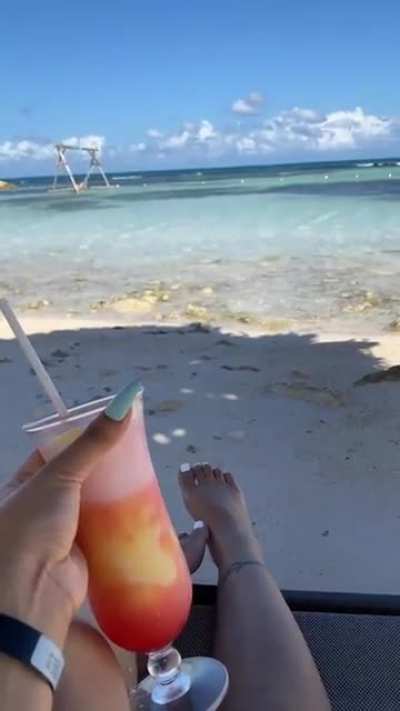 White toes
