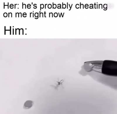 Her thoughts vs his actions