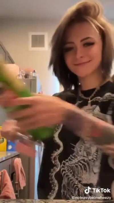 Screams of joy. OP=@wheezy on Tiktok.