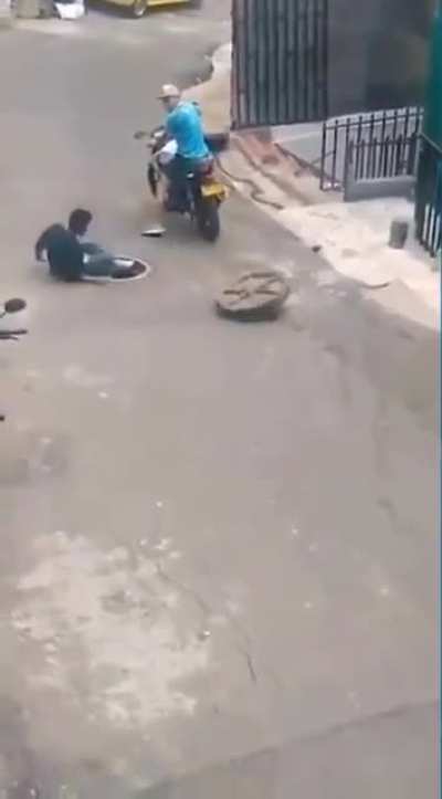 WCGW if I steal an manhole cover