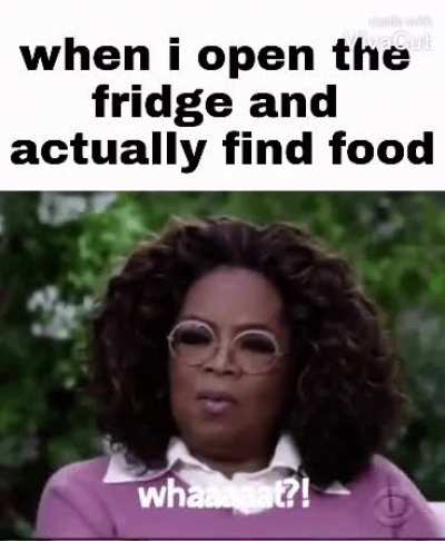 I know oprah saying "what" will become a meme, so i wanted to start it , hehehe (oc)