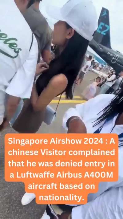 Airbus apologises after Chinese &amp;amp; Russian visitors allegedly denied entry into German military plane