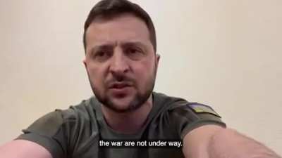 Zelensky: &ldquo;Today is a truly historic day - Ukraine has felt the support of four powerful European states at once. We will continue to fight until we guarantee our state full security and territorial integrity.&rdquo;
