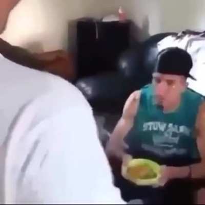 what is he doing