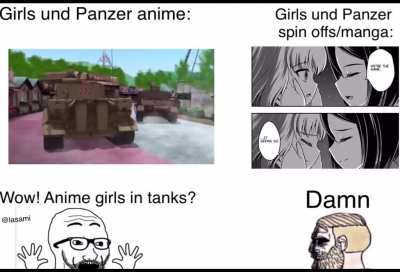 Spin offs and other GuP manga are underrated ngl