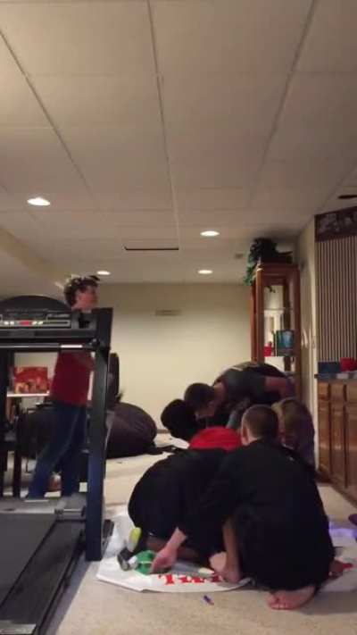 Friends and I did our own deadly twister back in 8th grade