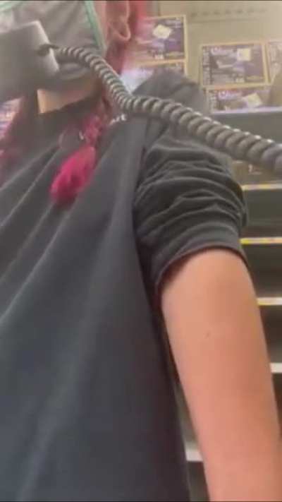 This woman at a local Walmart near me quit her job spectacularly.