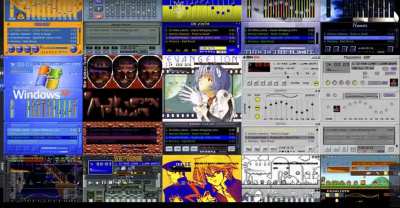 Anybody old enough to remember "skins" for your programs...especially Winamp? Here are just a tiny few skins from the Winamp Skin Museum.