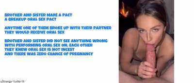 [B/S] Siblings Have a Breakup Oral Sex Pact