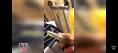 Man banging skateboard mistaken for shooter