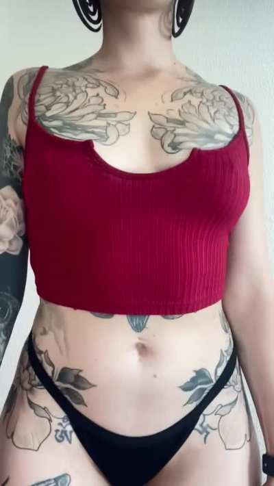 I love going out without a bra