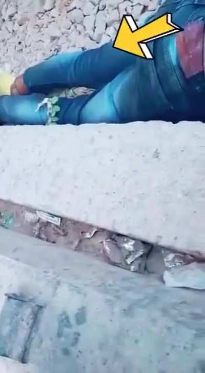 HMFT after I Walk Pose infront of a Train