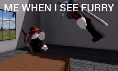 Me when furry