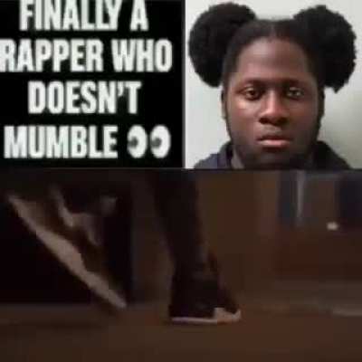 FINALLY a rapper who doesn't mumble 🔥🔥