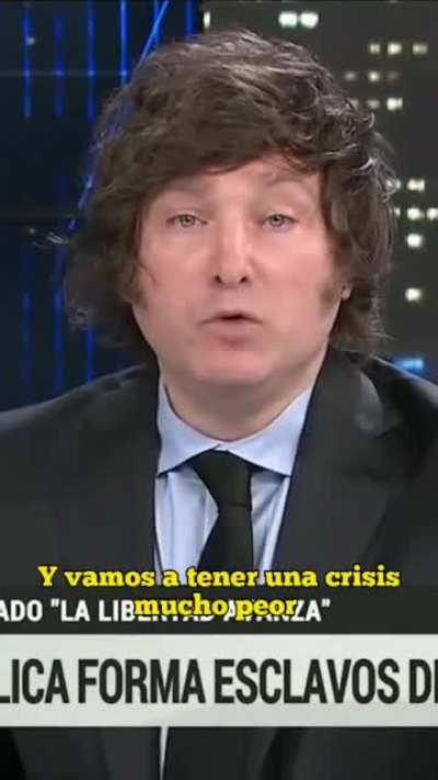 Anoche Javier Milei ya le decía a Allverso 