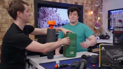 Elijah pranks Linus