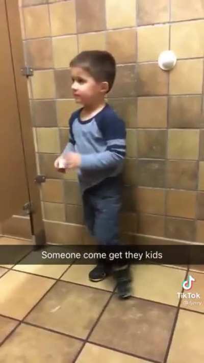 to go to the bathroom