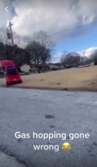 WCGW popping hydraulics on a residential road