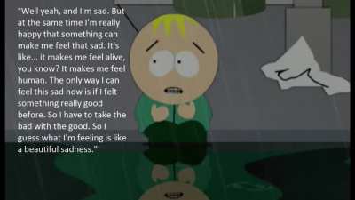 Having a sad day today, but that&rsquo;s okay.