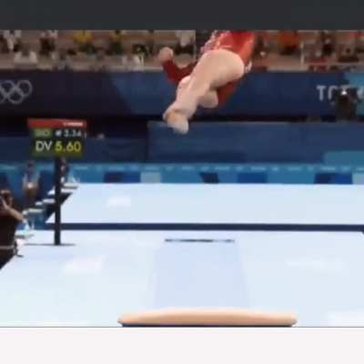 Alexa Moreno 4rto lugar #tokyo2020 Clip de su &uacute;ltimo salto de Caballo.