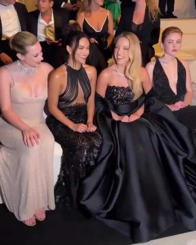 Sydney | With Lili Reinhart, Camila Mendes and Sadie Sink | Armani Beauty Event | September 2023 