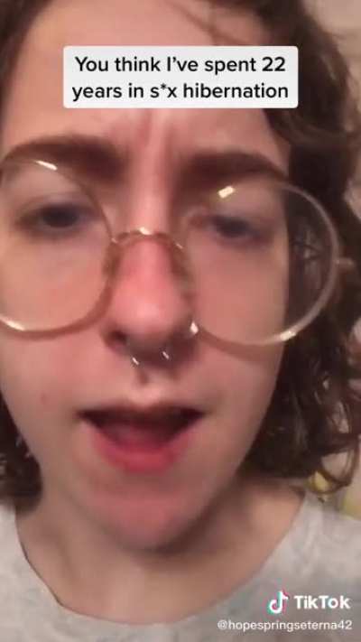 So hows your sex hibernation been